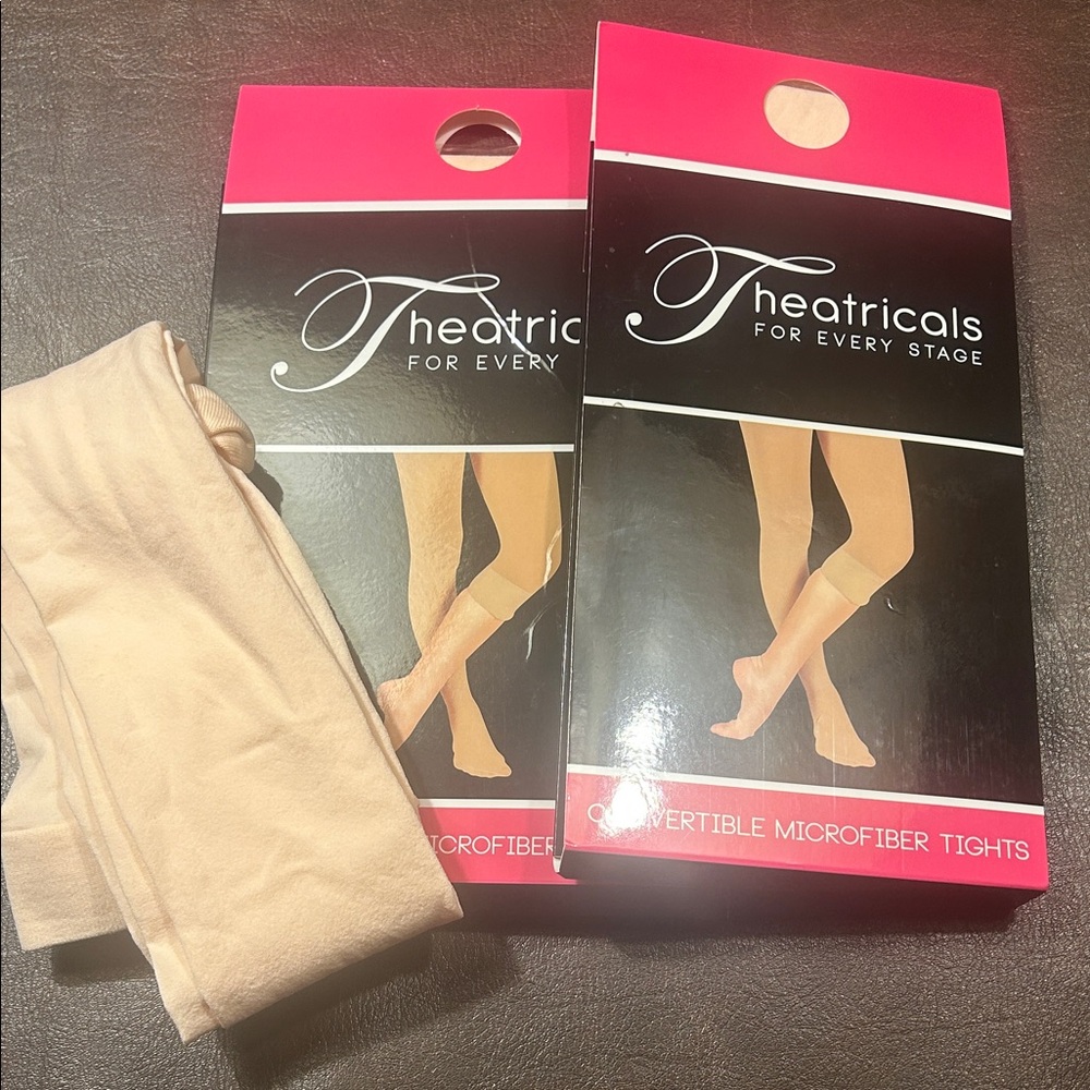 Theatricals Women's Convertible Microfiber Tights - ballet pink